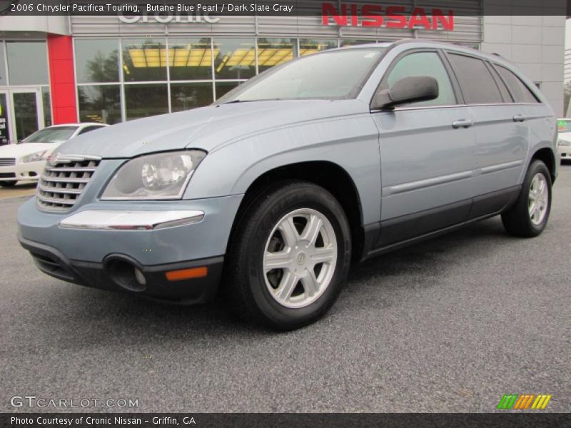 Butane Blue Pearl / Dark Slate Gray 2006 Chrysler Pacifica Touring