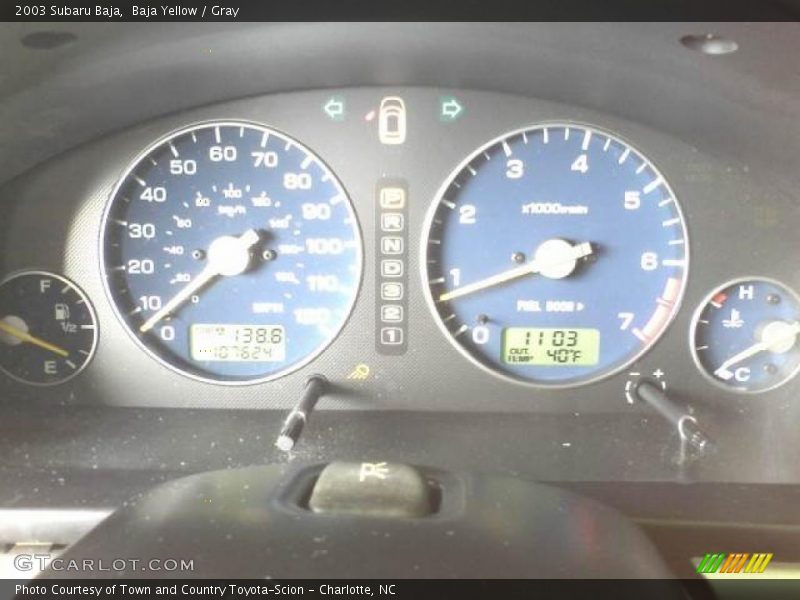  2003 Baja   Gauges