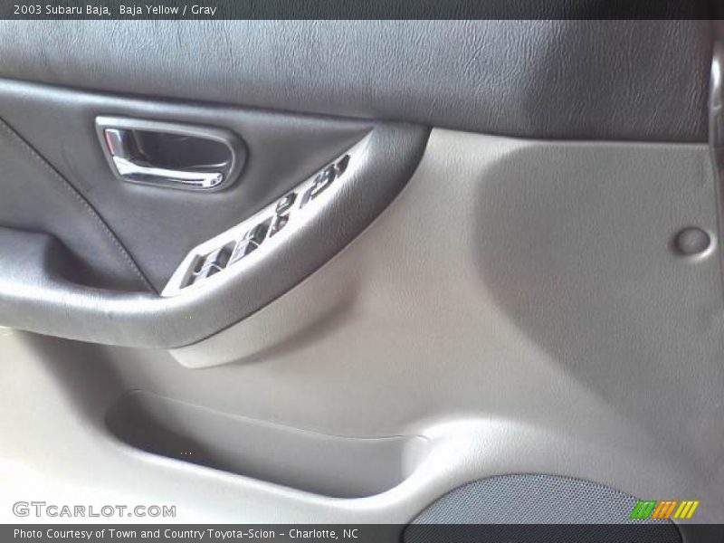 Baja Yellow / Gray 2003 Subaru Baja