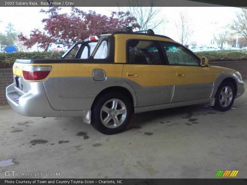 Baja Yellow / Gray 2003 Subaru Baja