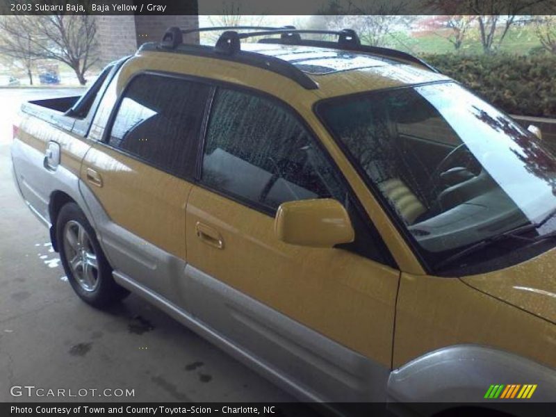Baja Yellow / Gray 2003 Subaru Baja