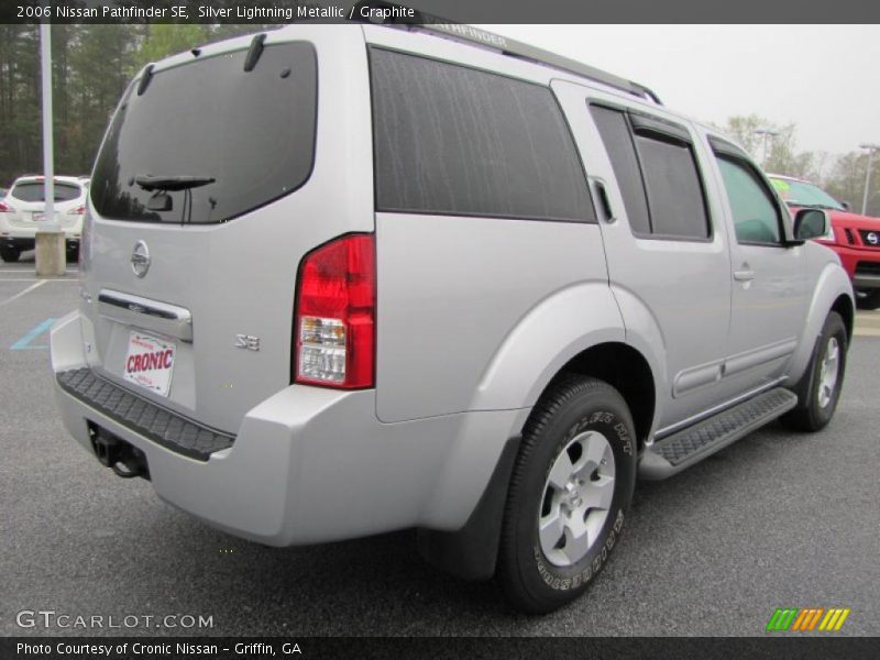 Silver Lightning Metallic / Graphite 2006 Nissan Pathfinder SE
