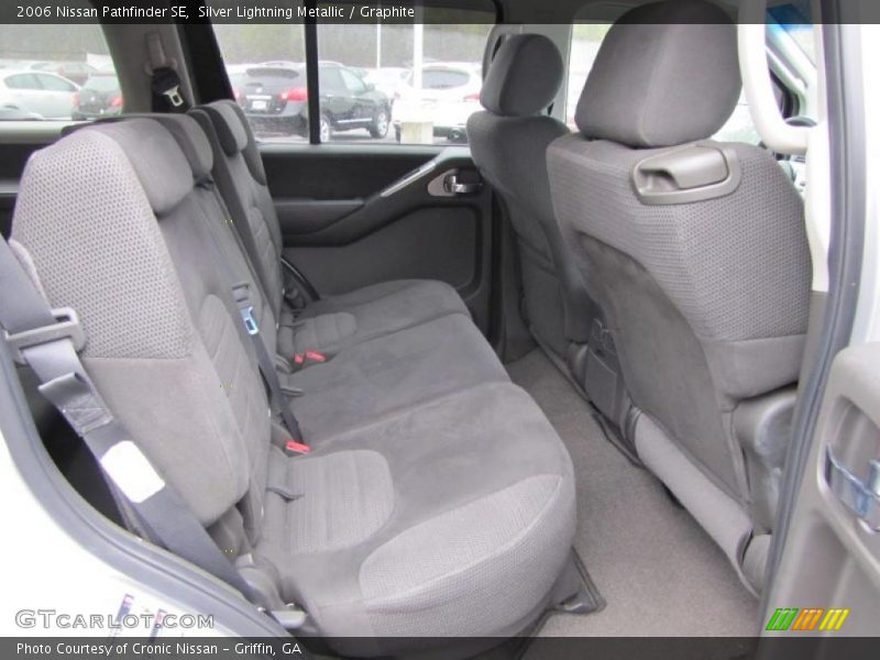 Silver Lightning Metallic / Graphite 2006 Nissan Pathfinder SE