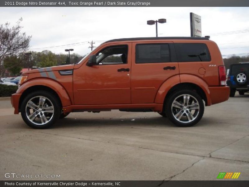 2011 Nitro Detonator 4x4 Toxic Orange Pearl