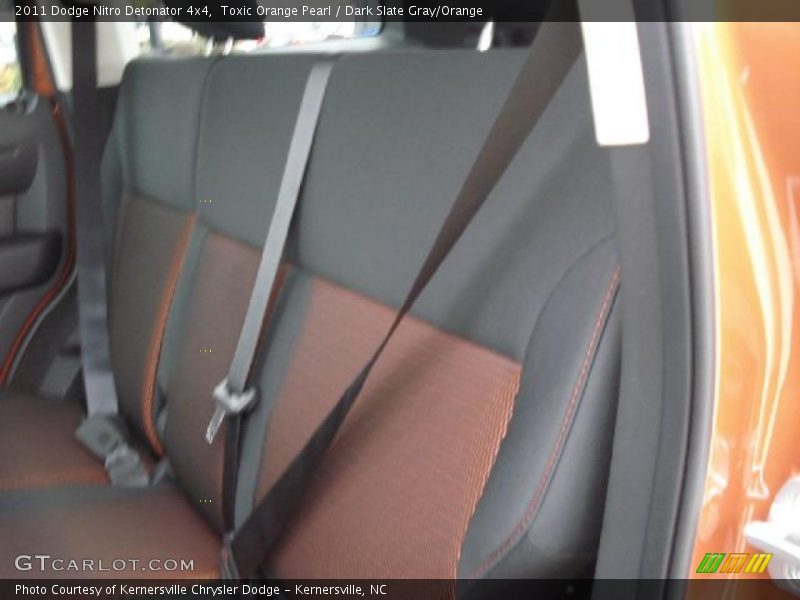  2011 Nitro Detonator 4x4 Dark Slate Gray/Orange Interior