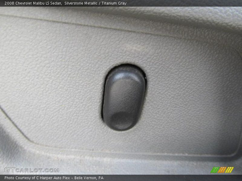 Silverstone Metallic / Titanium Gray 2008 Chevrolet Malibu LS Sedan