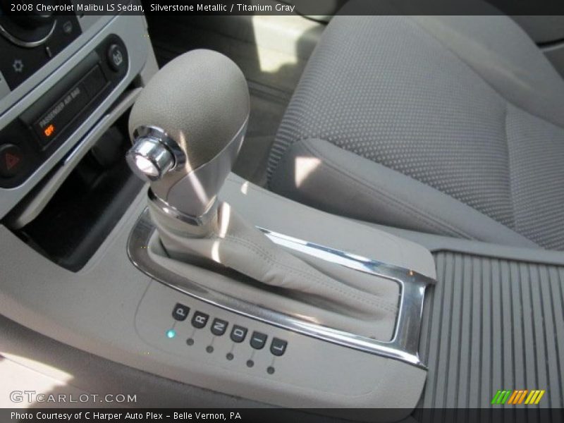 Silverstone Metallic / Titanium Gray 2008 Chevrolet Malibu LS Sedan