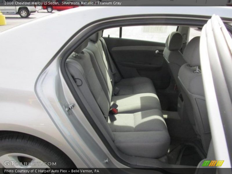 Silverstone Metallic / Titanium Gray 2008 Chevrolet Malibu LS Sedan