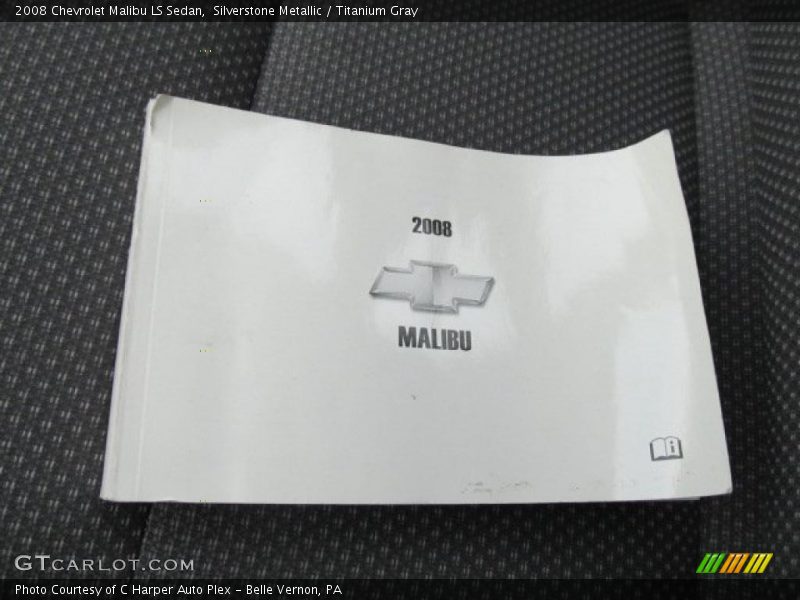 Silverstone Metallic / Titanium Gray 2008 Chevrolet Malibu LS Sedan