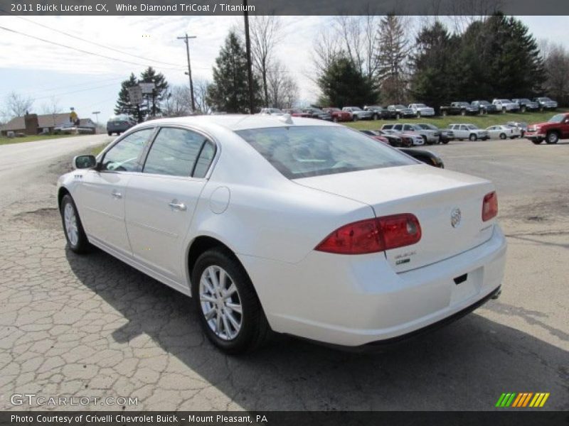 White Diamond TriCoat / Titanium 2011 Buick Lucerne CX
