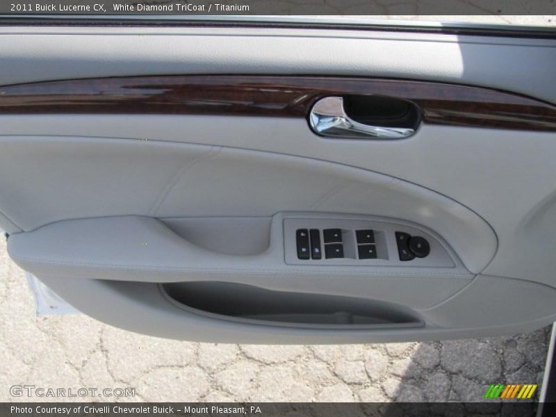 White Diamond TriCoat / Titanium 2011 Buick Lucerne CX