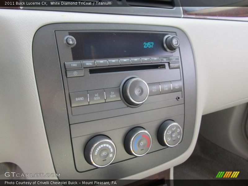 White Diamond TriCoat / Titanium 2011 Buick Lucerne CX