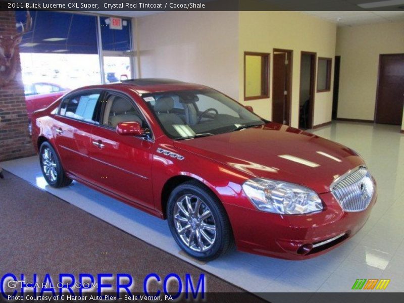 Crystal Red Tintcoat / Cocoa/Shale 2011 Buick Lucerne CXL Super