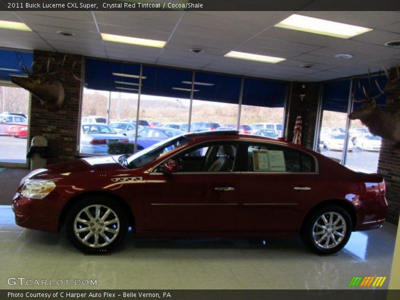 Crystal Red Tintcoat / Cocoa/Shale 2011 Buick Lucerne CXL Super