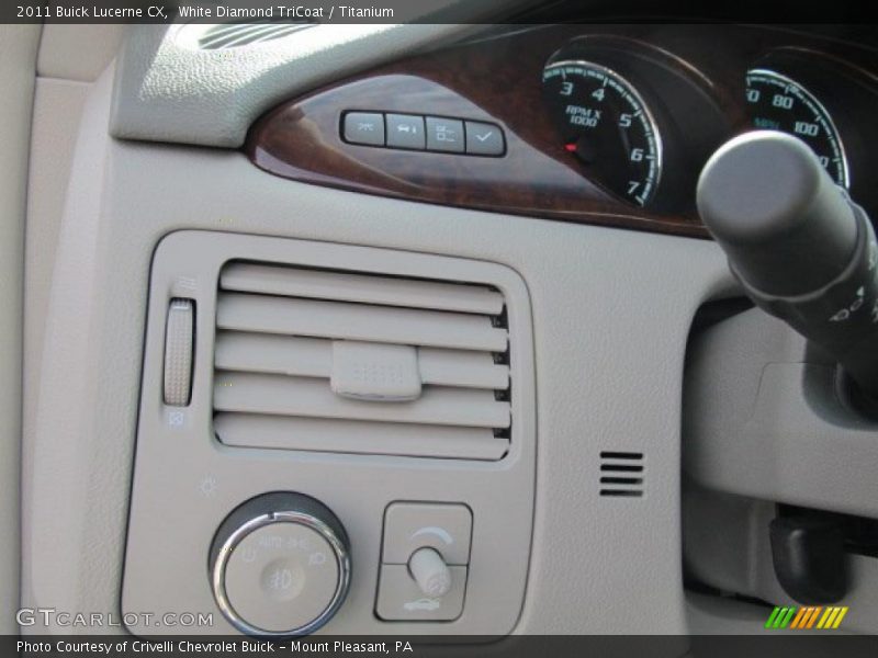 White Diamond TriCoat / Titanium 2011 Buick Lucerne CX