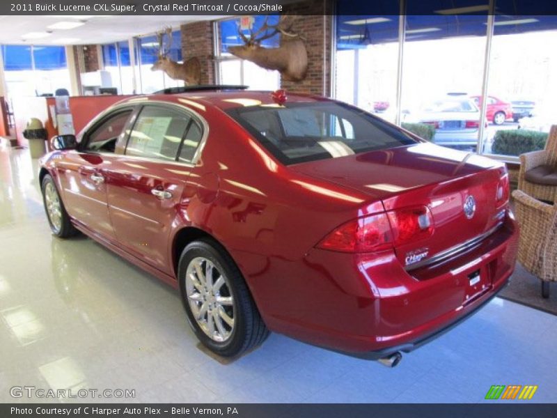 Crystal Red Tintcoat / Cocoa/Shale 2011 Buick Lucerne CXL Super