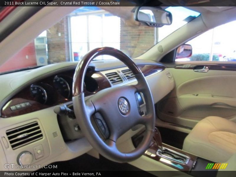 Crystal Red Tintcoat / Cocoa/Shale 2011 Buick Lucerne CXL Super