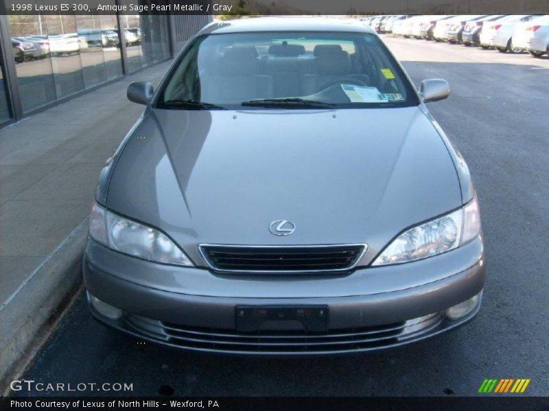 Antique Sage Pearl Metallic / Gray 1998 Lexus ES 300