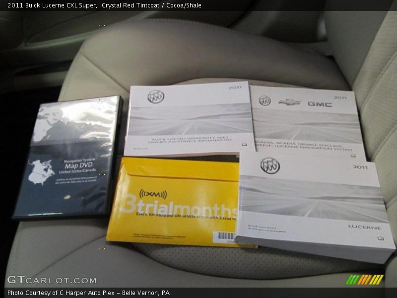 Crystal Red Tintcoat / Cocoa/Shale 2011 Buick Lucerne CXL Super