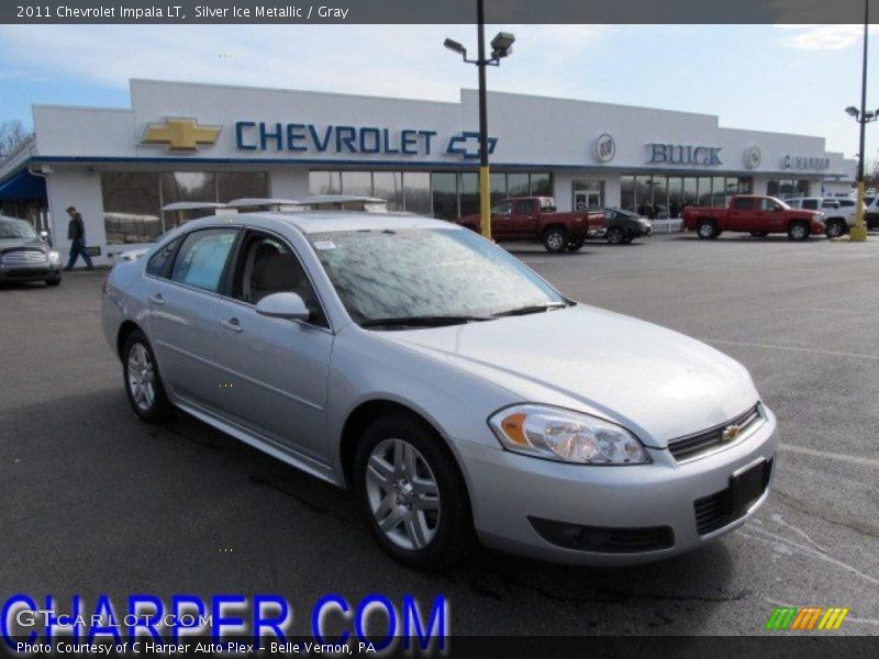 Silver Ice Metallic / Gray 2011 Chevrolet Impala LT