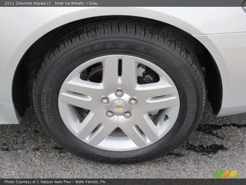 Silver Ice Metallic / Gray 2011 Chevrolet Impala LT