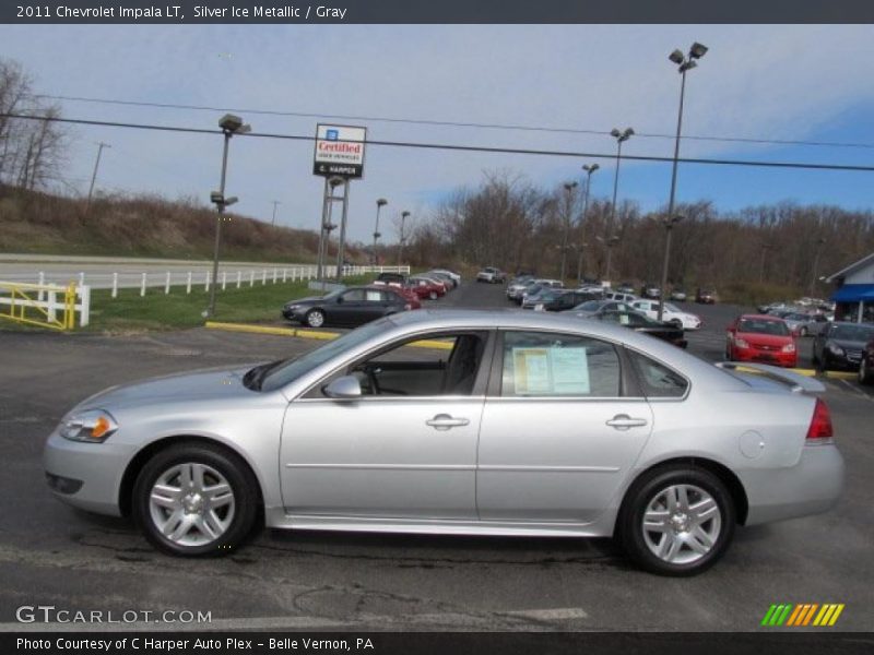 Silver Ice Metallic / Gray 2011 Chevrolet Impala LT