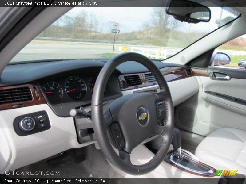 Silver Ice Metallic / Gray 2011 Chevrolet Impala LT