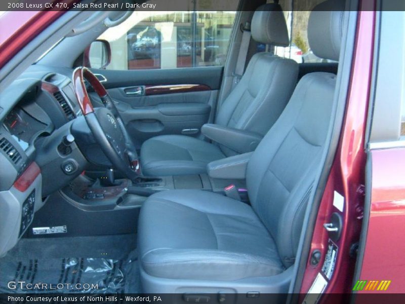 Salsa Red Pearl / Dark Gray 2008 Lexus GX 470