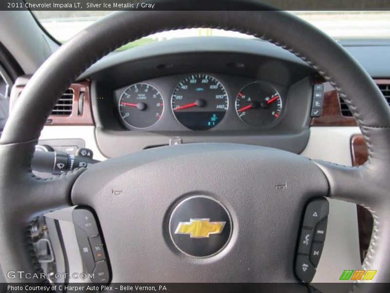 Silver Ice Metallic / Gray 2011 Chevrolet Impala LT