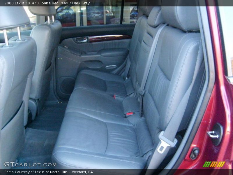 Salsa Red Pearl / Dark Gray 2008 Lexus GX 470