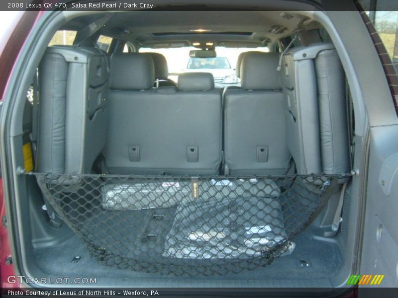 Salsa Red Pearl / Dark Gray 2008 Lexus GX 470