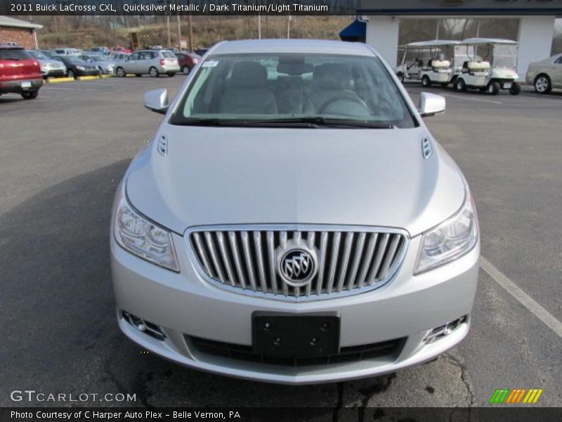 Quicksilver Metallic / Dark Titanium/Light Titanium 2011 Buick LaCrosse CXL