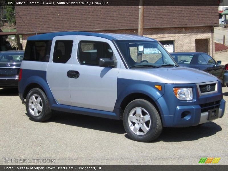  2005 Element EX AWD Satin Silver Metallic
