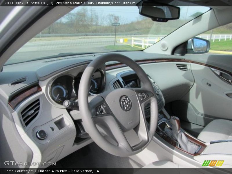 Quicksilver Metallic / Dark Titanium/Light Titanium 2011 Buick LaCrosse CXL