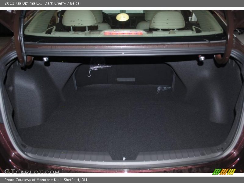 Dark Cherry / Beige 2011 Kia Optima EX