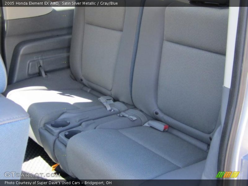 Satin Silver Metallic / Gray/Blue 2005 Honda Element EX AWD