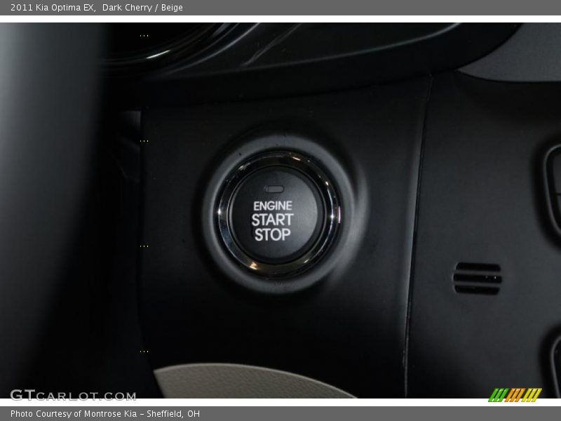 Dark Cherry / Beige 2011 Kia Optima EX