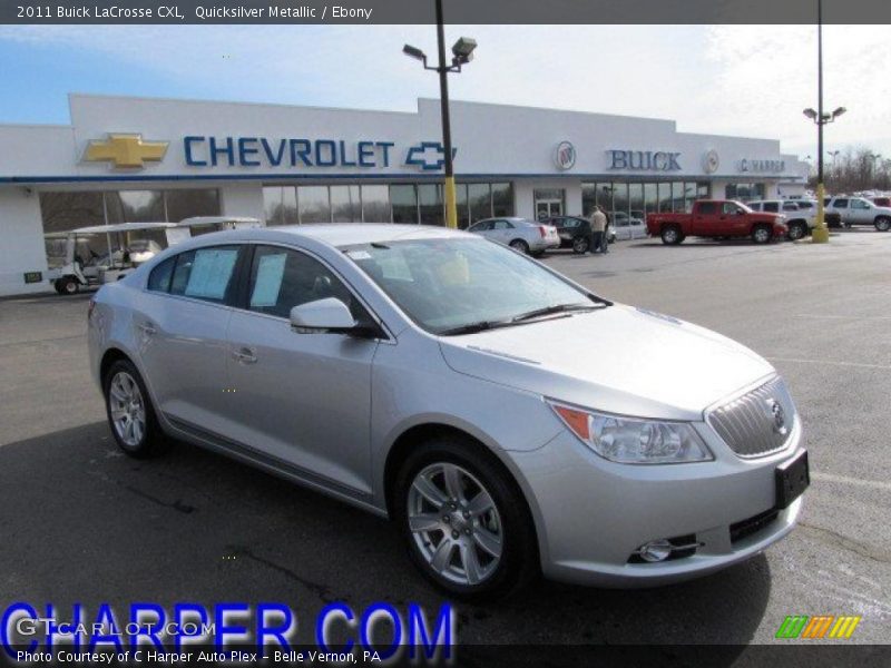 Quicksilver Metallic / Ebony 2011 Buick LaCrosse CXL