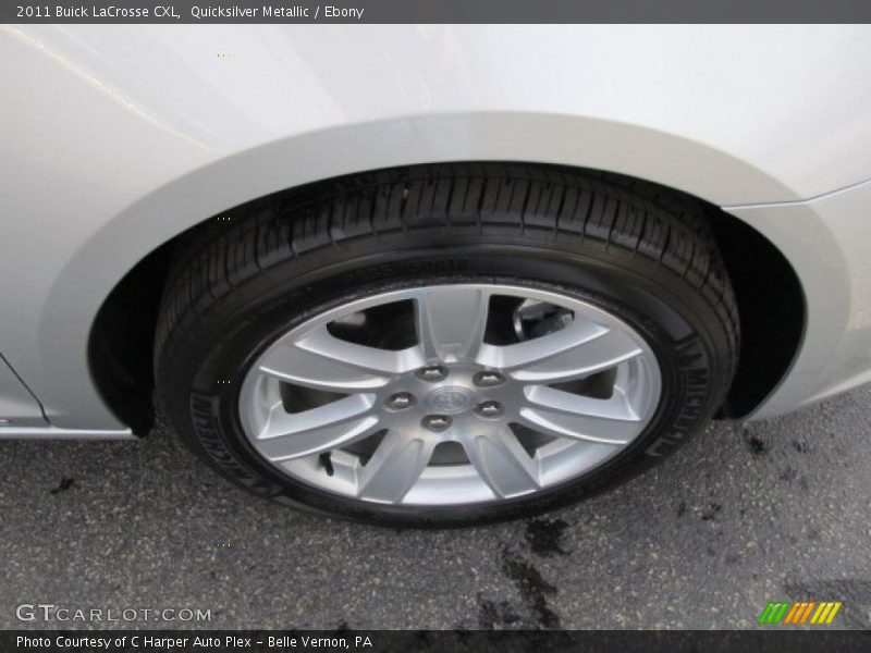 Quicksilver Metallic / Ebony 2011 Buick LaCrosse CXL