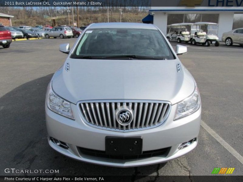 Quicksilver Metallic / Ebony 2011 Buick LaCrosse CXL