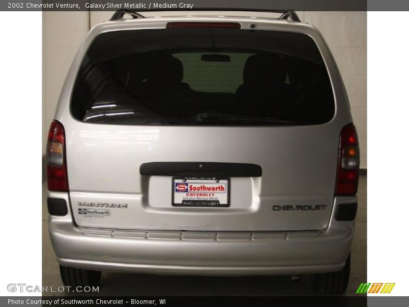 Galaxy Silver Metallic / Medium Gray 2002 Chevrolet Venture