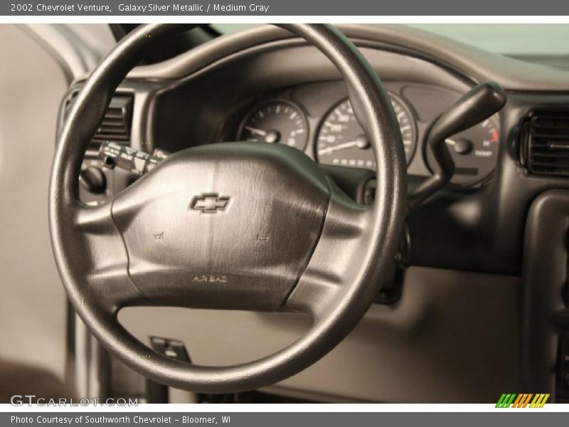 Galaxy Silver Metallic / Medium Gray 2002 Chevrolet Venture