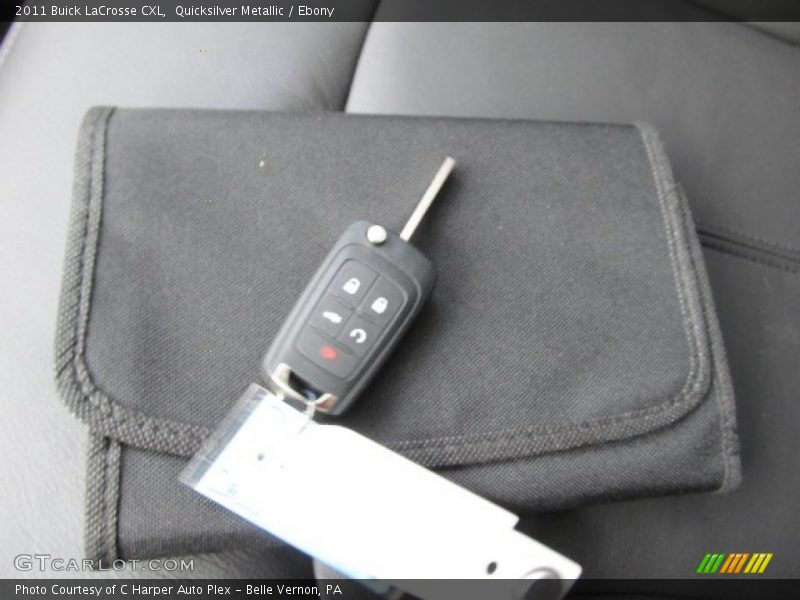 Quicksilver Metallic / Ebony 2011 Buick LaCrosse CXL