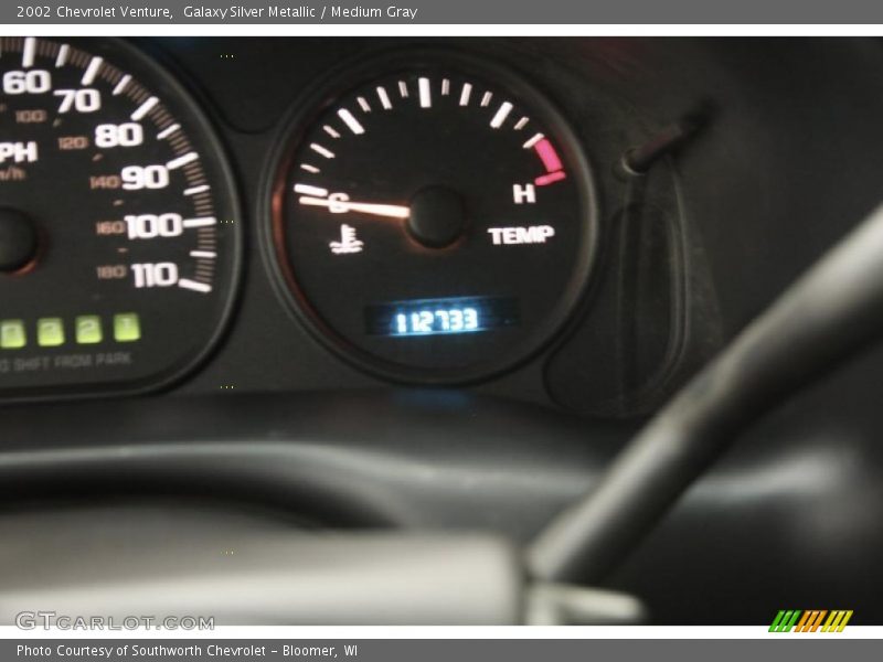 Galaxy Silver Metallic / Medium Gray 2002 Chevrolet Venture