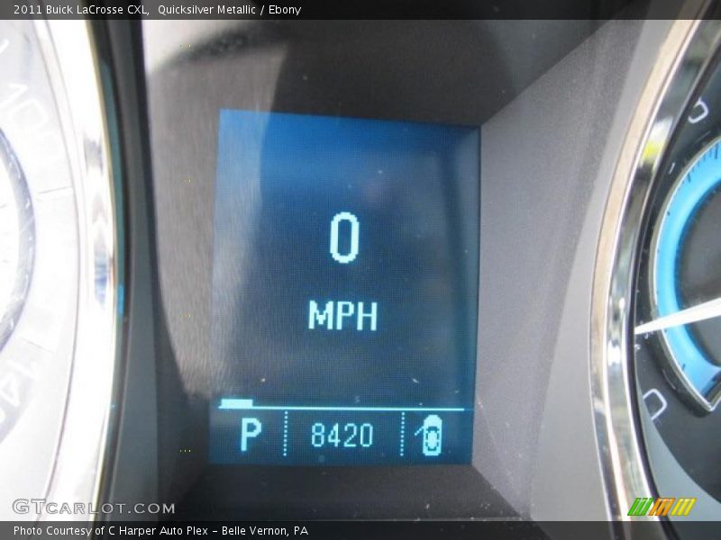 Quicksilver Metallic / Ebony 2011 Buick LaCrosse CXL