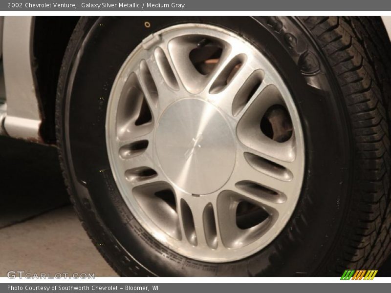 Galaxy Silver Metallic / Medium Gray 2002 Chevrolet Venture