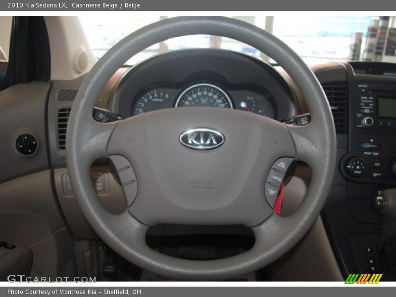 Cashmere Beige / Beige 2010 Kia Sedona LX