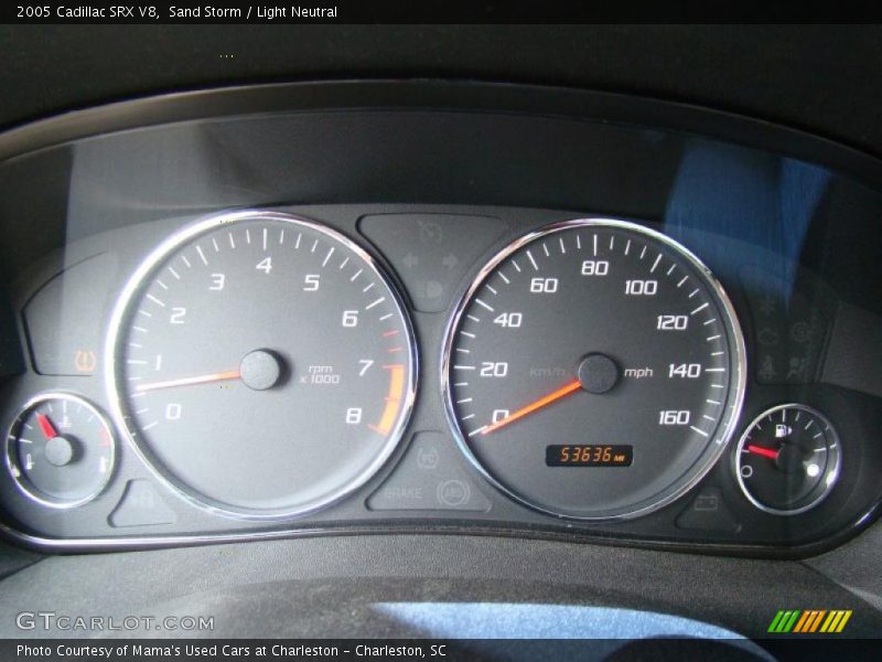 Sand Storm / Light Neutral 2005 Cadillac SRX V8
