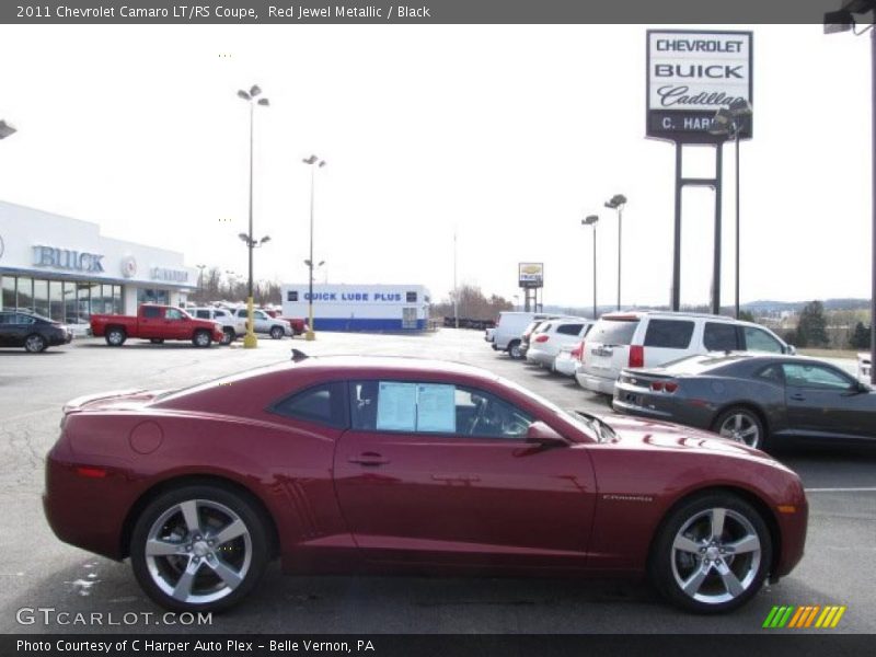 Red Jewel Metallic / Black 2011 Chevrolet Camaro LT/RS Coupe