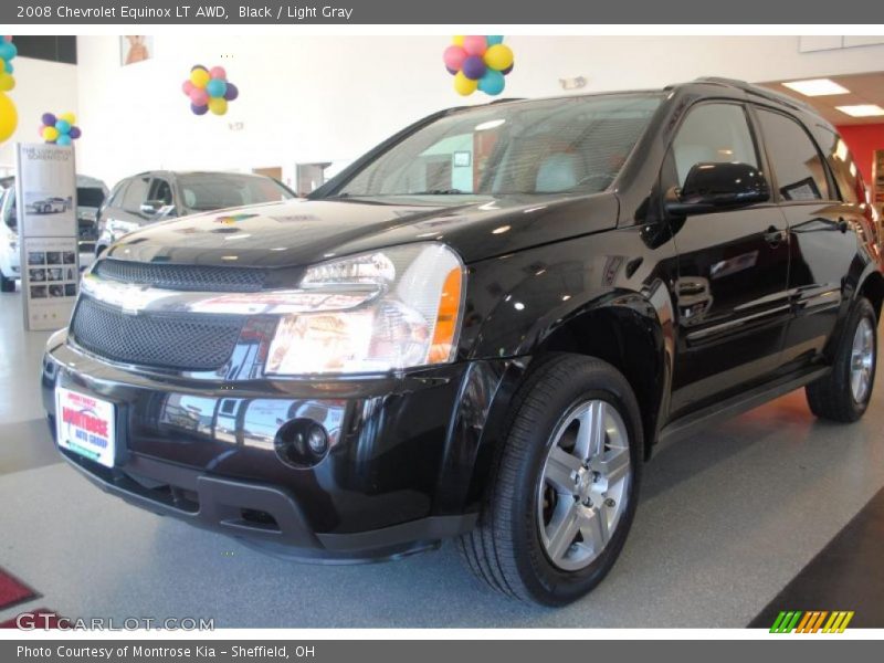 Black / Light Gray 2008 Chevrolet Equinox LT AWD